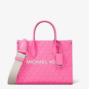 Michael Kors Pink Tote Bag